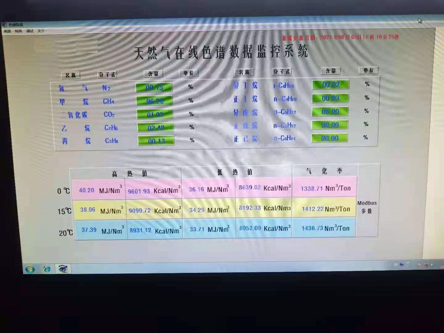 天然气在线分析仪，检测数据实时监测监控